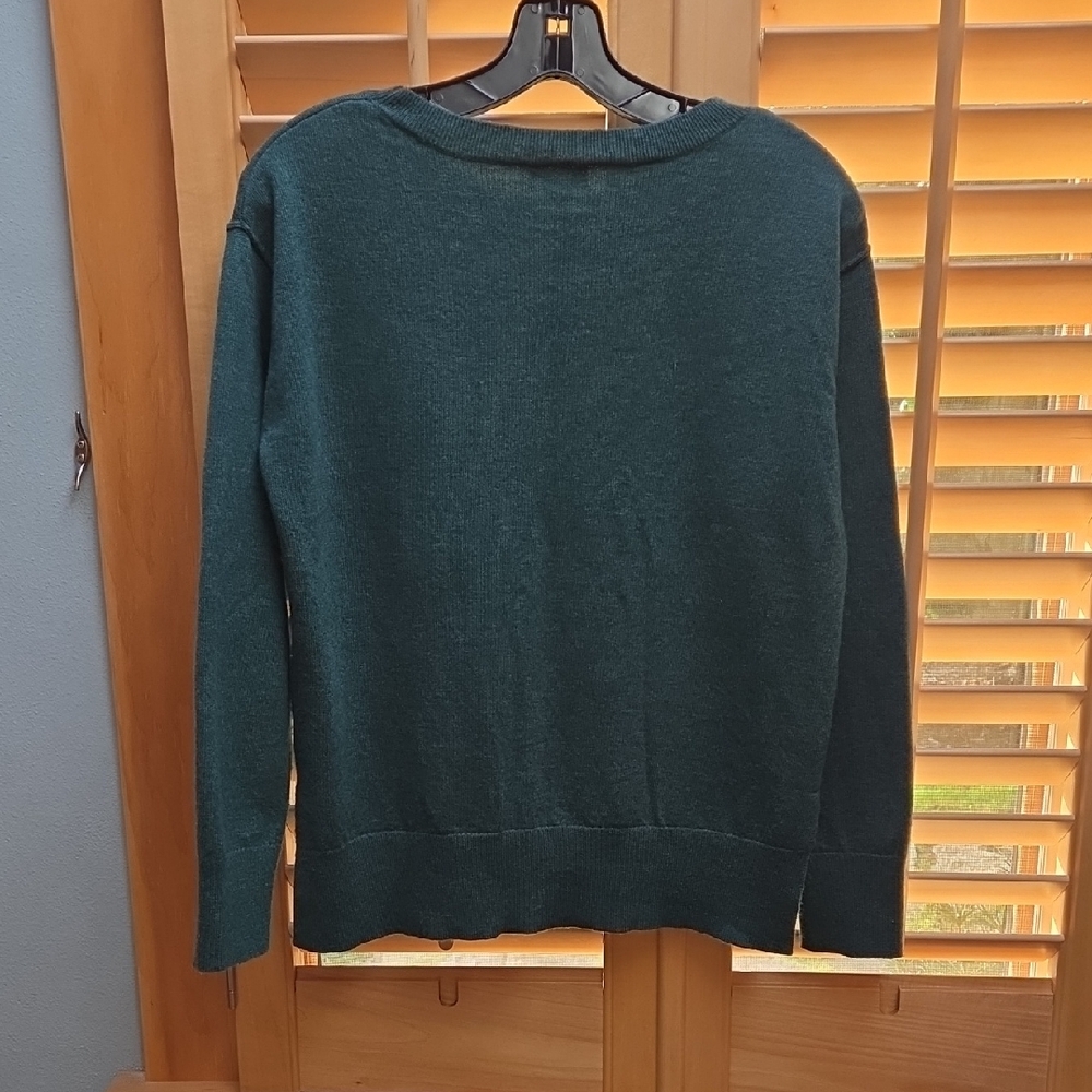 Sundance Teal Sweater with Sheep Design - Picture 4 of 6